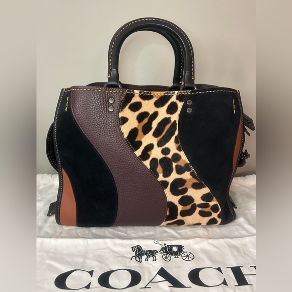 COACH ROGUE WITH CALF HAIR/SUEDE/LEATHER - Picture 3 of 12